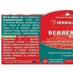 Berberină Bio-activă, 60 capsule, Herbagetica