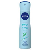 Nivea, anti-transpirant spray, Energy Fresh, 150 ml