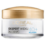 L'Oreal Expert Age 40+, crema de día antiarrugas y alisante, 50 ml