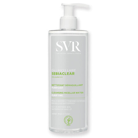 SVR Sebiaclear Eau Micellaire, Loțiune micelară, 400 ml