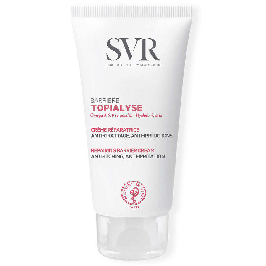 SVR Topialyse Barrière, crème barrière régénérante, 50 ml