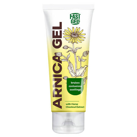 Arnica Fast Gel, arnica-gel tegen kneuzingen, met paardenkastanje-extract, 50 g