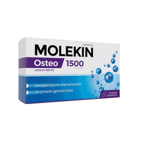 Molekin Osteo, 60 comprimate filmate