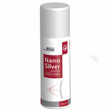 Bioton NanoSilver Prodiab, spray cu pulbere, 125 ml