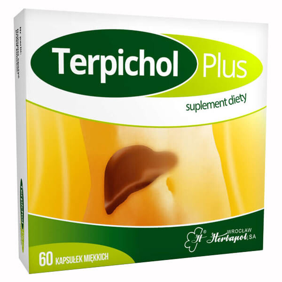 Terpichol Plus, 60 capsule moi