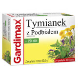 Gardimax Thymian mit Huflattich + 20 Kräuter, 24 Lutschtabletten