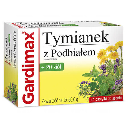 Gardimax Cimbrișor și cătină + 20 de plante, 24 de pastiluțe