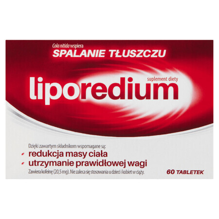 Liporedium, 60 comprimate