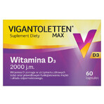 Vigantoletten Max, vitamina D3 2000 UI, 60 capsule