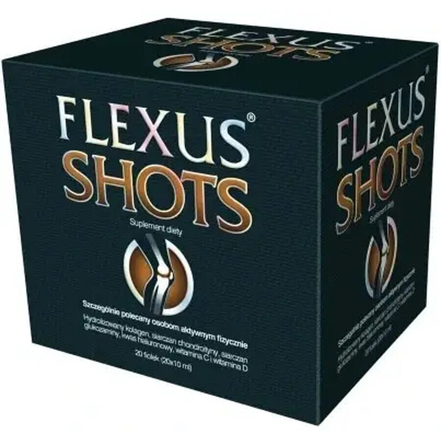 Flexus Shots, 10 ml x 20 fiole