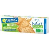 Biscuiti integrali natur Bio Nutri+, 200g, Bjorg