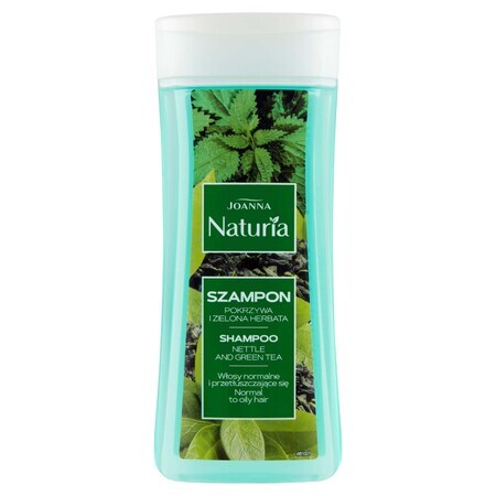 Joanna Naturia, Șampon pentru păr cu urzică și ceai verde, 200 ml
