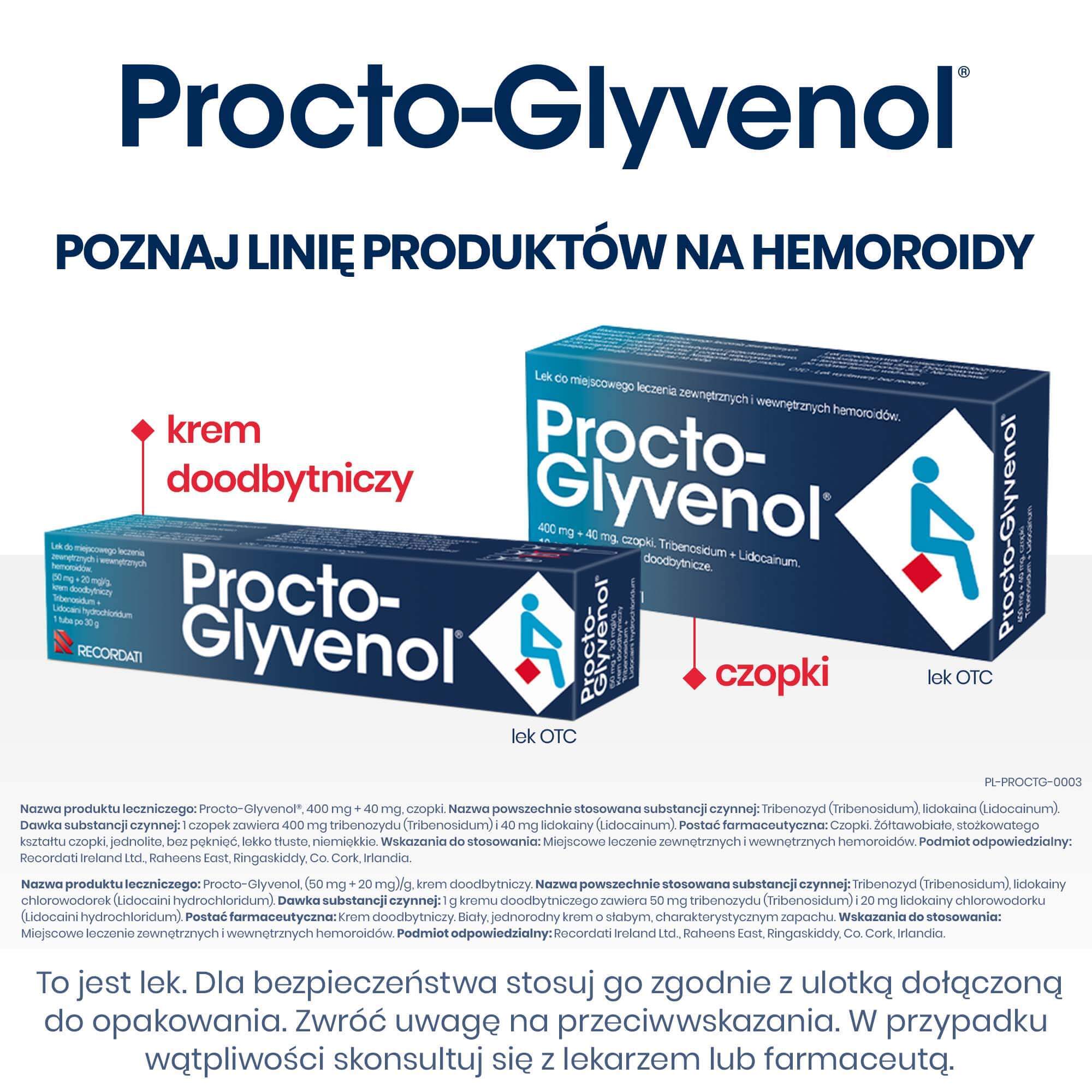 Complexul Procto-Glyvenol, 30 comprimate