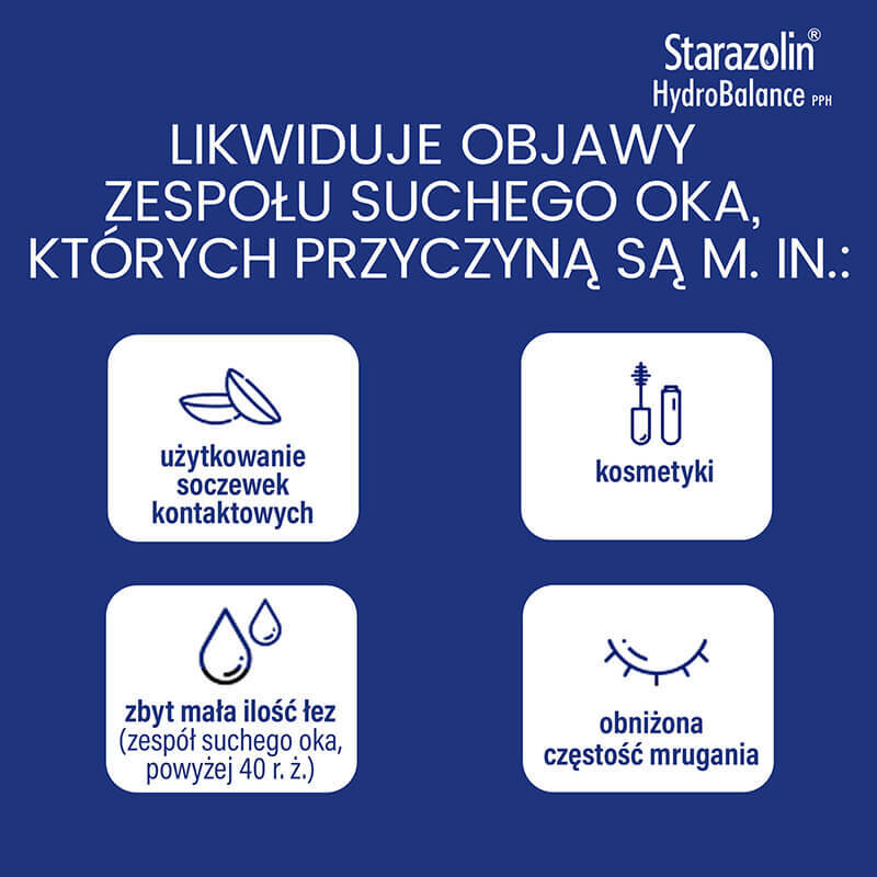 Starazolin HydroBalance PPH, picături pentru ochi, 2 x 5 ml