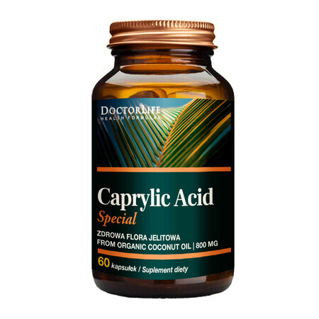 Doctor Life Caprylic Acid Special, acid caprilic, 60 capsule
