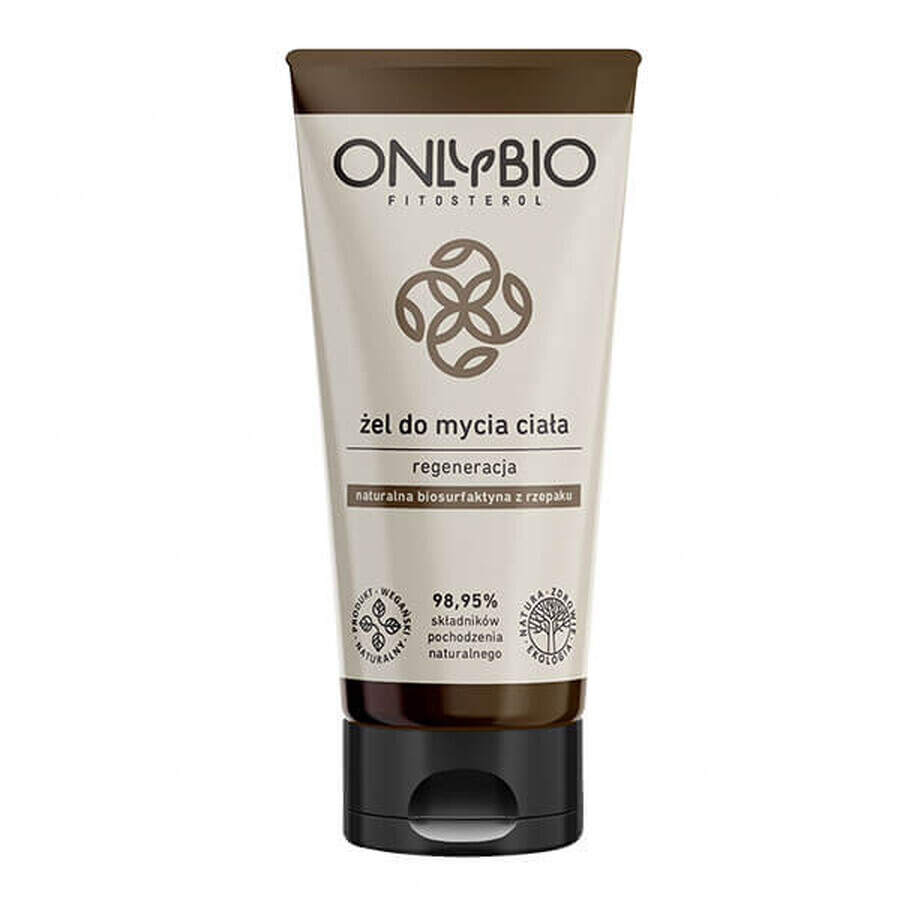 OnlyBio, Gel de spălare pentru corp, regenerare, 200 ml