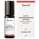 Iossi, cocktail de vitamine pentru ochi cu retinol și vitaminele E și C pentru noapte, 10 ml