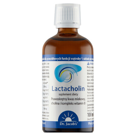 Dr. Jacob's Lactacholin, picături, 100 ml