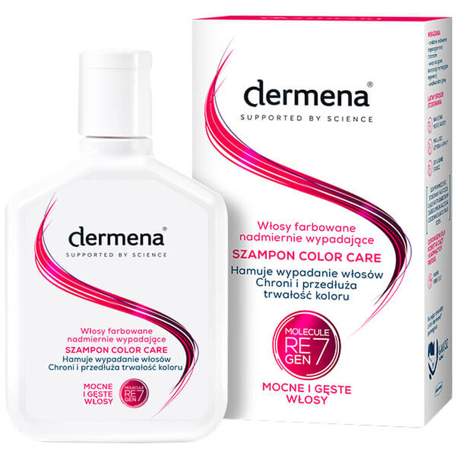 Dermena Color Care, șampon anti-cădere, păr deteriorat de colorare, 200 ml