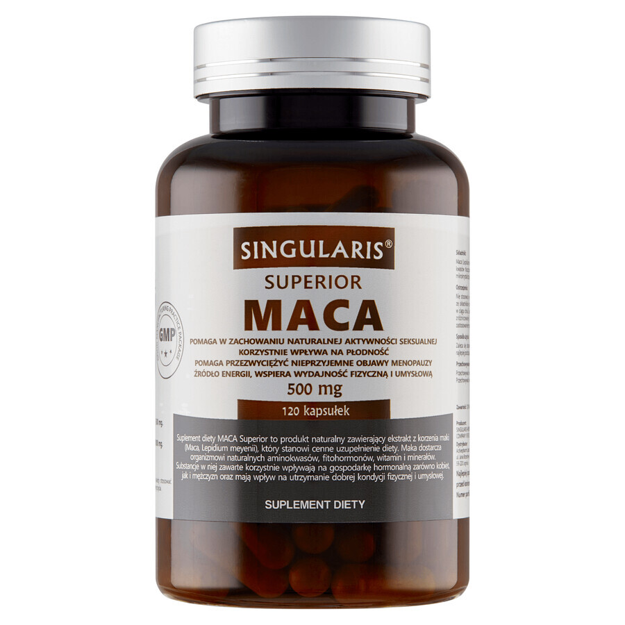 Maca Superiore Capsule 120 Singularis