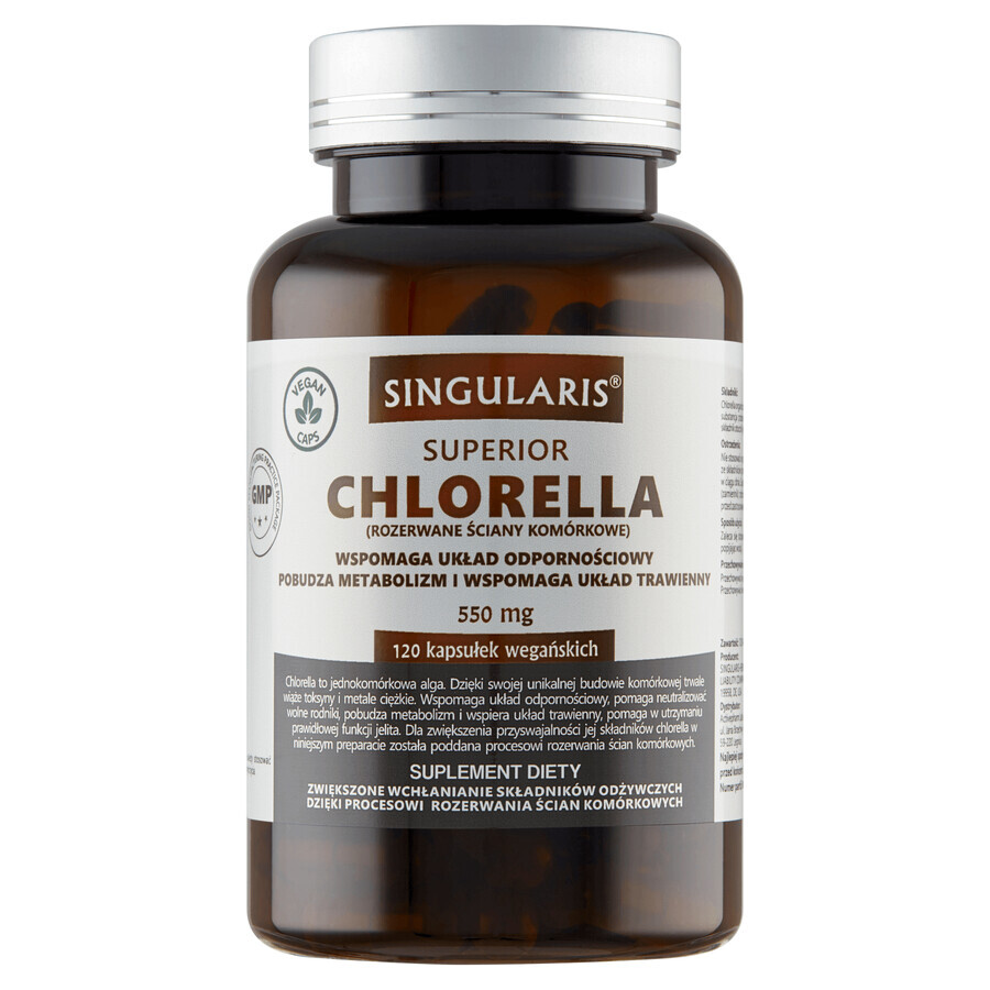 Singularis Superior Chlorella, 120 capsule