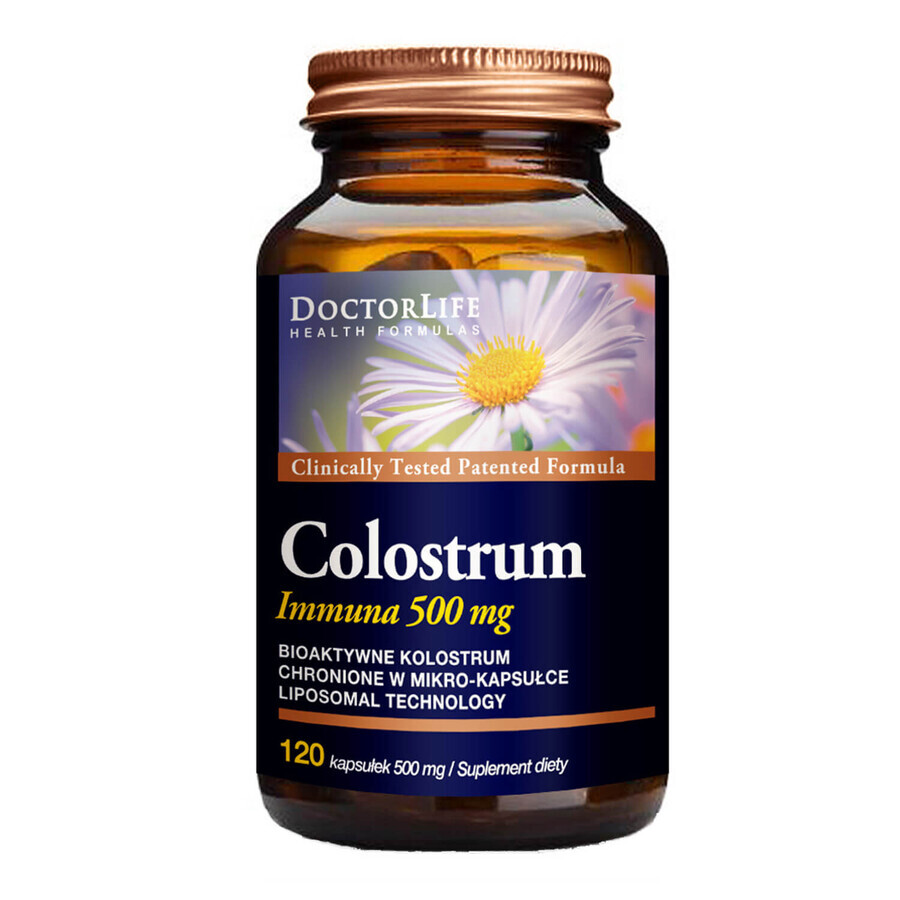 Doctor Life Colostrum Immuna, 120 capsule