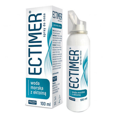 Ectimer, spray nazal cu apă de mare și ectoină, 100 ml