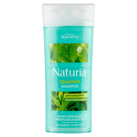 Joanna Naturia, Șampon pentru păr cu urzică și ceai verde, 100 ml
