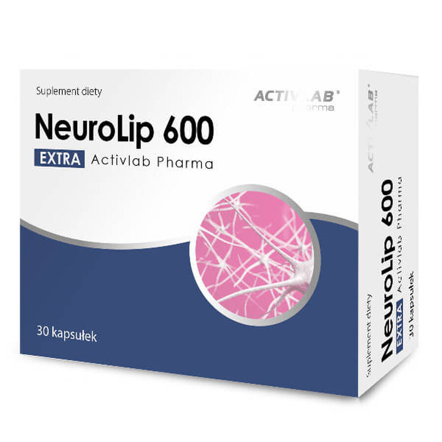 Activlab Pharma NeuroLip Extra 600, 30 capsule