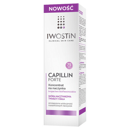 Iwostin Capillin Forte, concentrat pentru capilare, 75 ml
