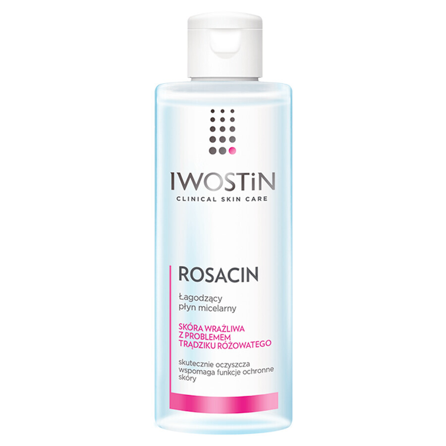 Iwostin Rosacin, Loțiune micelară calmantă, hipoalergenică, 215 ml