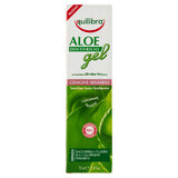 Equilibra Aloe, Gel pastă sensibil pentru dinți și gingii sensibile, fără fluor, 75 ml