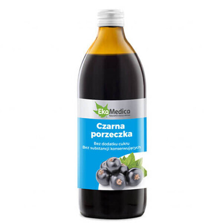 EkaMedica Grosella negra, zumo, 500 ml