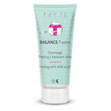 Flos-Lek Balance T-zone, peeling Gommage cu acizi AHA, 125 g