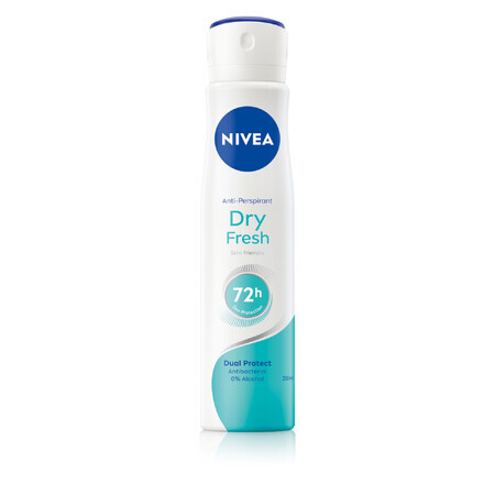 Nivea, spray antiperspirant, Dry Fresh, 250 ml