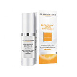 DermoFuture, Ser antioxidant și iluminator cu vitamina C, 30 ml