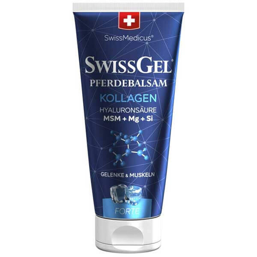 SwissMedicus SwissGel, Gel de colagen Forte, răcoritor, 200 ml
