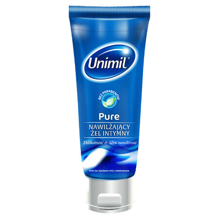 Unimil Pure, gel íntimo altamente hidratante, 80 ml