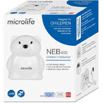 Microlife NEB 400, pneumatic piston inhaler for children