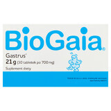 BioGaia Gastrus, aromă de mandarine, 30 comprimate masticabile