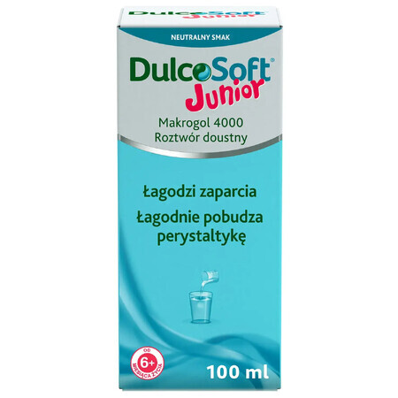 DulcoSoft Junior, drank voor kinderen vanaf 6 maanden, 100 ml