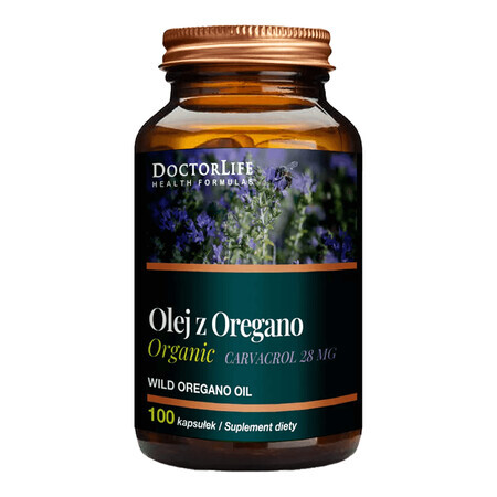 Doctor Life Oregano Oil, 100 capsule