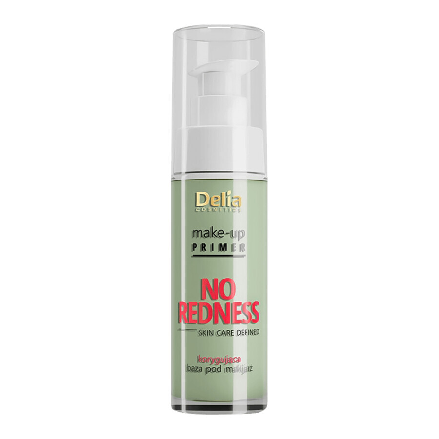Delia Cosmetics, No Redness, Bază de machiaj corectoare, 30 ml