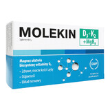 Molekin D3 + K2 + MgB6, 60 comprimate filmate