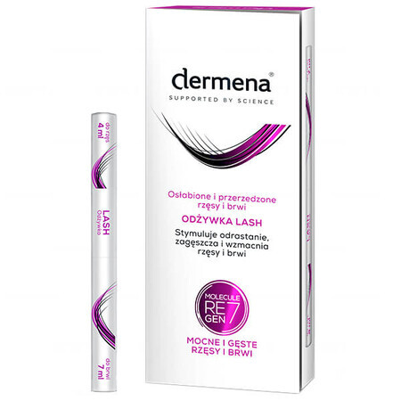 Dermena Lash, Balsam pentru gene și sprâncene, 11 ml