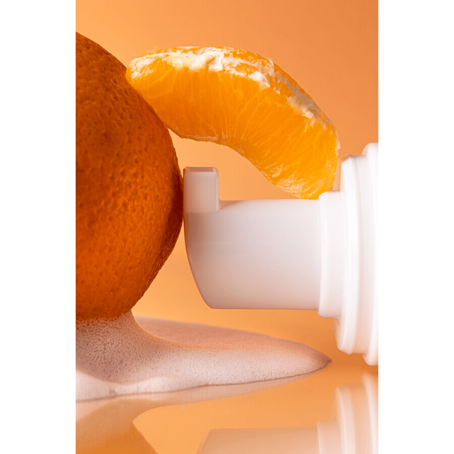 SunewMed+ Vitamin C, spumă activă pentru spălarea feței și a ochilor, 200 ml
