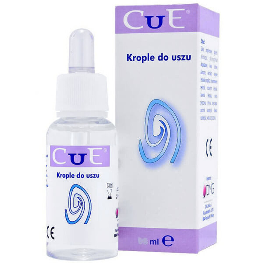 Cue, gotas óticas, 30 ml