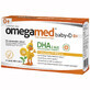 Omegamed Baby+D 0+, DHA + vitamina D, de la naștere, 60 de capsule cu răsucire