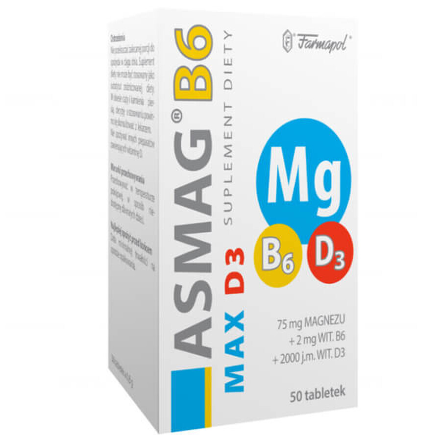 VitaleMax Plus - Nahrungsergänzungsmittel zur Stärkung des Immunsystems und Förderung von Knochen- und Muskelgesundheit. Inklusive Vitamin B6, D3 und Magnesium.