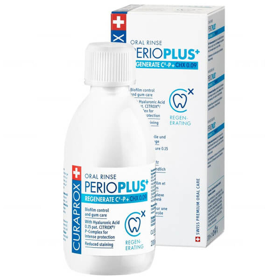 Curaprox Perio Plus+ Regenerate apă de gură, 200 ml